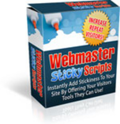Product picture Webmaster Sticky Scripts