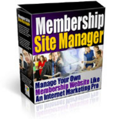 Product picture Membership Site Manager