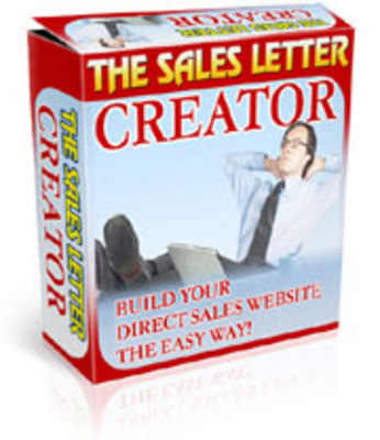 Product picture The Sales Letter Creator