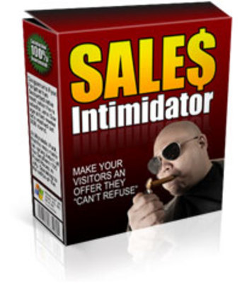 Product picture Sales Intimidator -You Do Not Want To Miss This