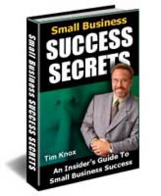 Product picture Small Business Success Secrets
