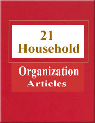 Product picture 21 Household Organization Articles